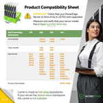 12 - PACK 3.5" Hard Drive Caddy - Dell Poweredge WH5D2 0Y796F 0X7K8W Compatible - WORKDONE.GLOBAL