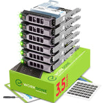 6 - PACK 3.5 - inch Hard Drive Caddy 0KG1CH with 2.5 - inch Converter 9W8C4 - WORKDONE.GLOBAL
