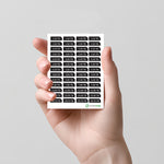 WORKDONE .S ドライブキャディ前面容量ラベルステッカー