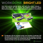 2 - PACK 2.5" Hard Drive Caddy - Dell Poweredge 0DXD9H Compatible - WORKDONE.GLOBAL