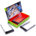 3 - PACK 2.5" Hard Drive Caddy - Dell Poweredge 0G176J Compatible - WORKDONE.GLOBAL