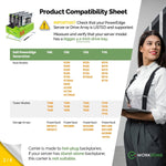 3 - PACK 3.5 - inch Hard Drive Caddy 0KG1CH with 2.5 - inch Converter 9W8C4 - WORKDONE.GLOBAL