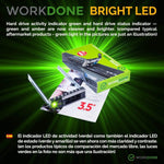 3.5" Hard Drive Caddy - Dell Poweredge WH5D2 0Y796F 0X7K8W Compatible - WORKDONE.GLOBAL