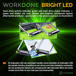 4 - PACK 2.5" Hard Drive Caddy - Dell Poweredge 0DXD9H Compatible - WORKDONE.GLOBAL