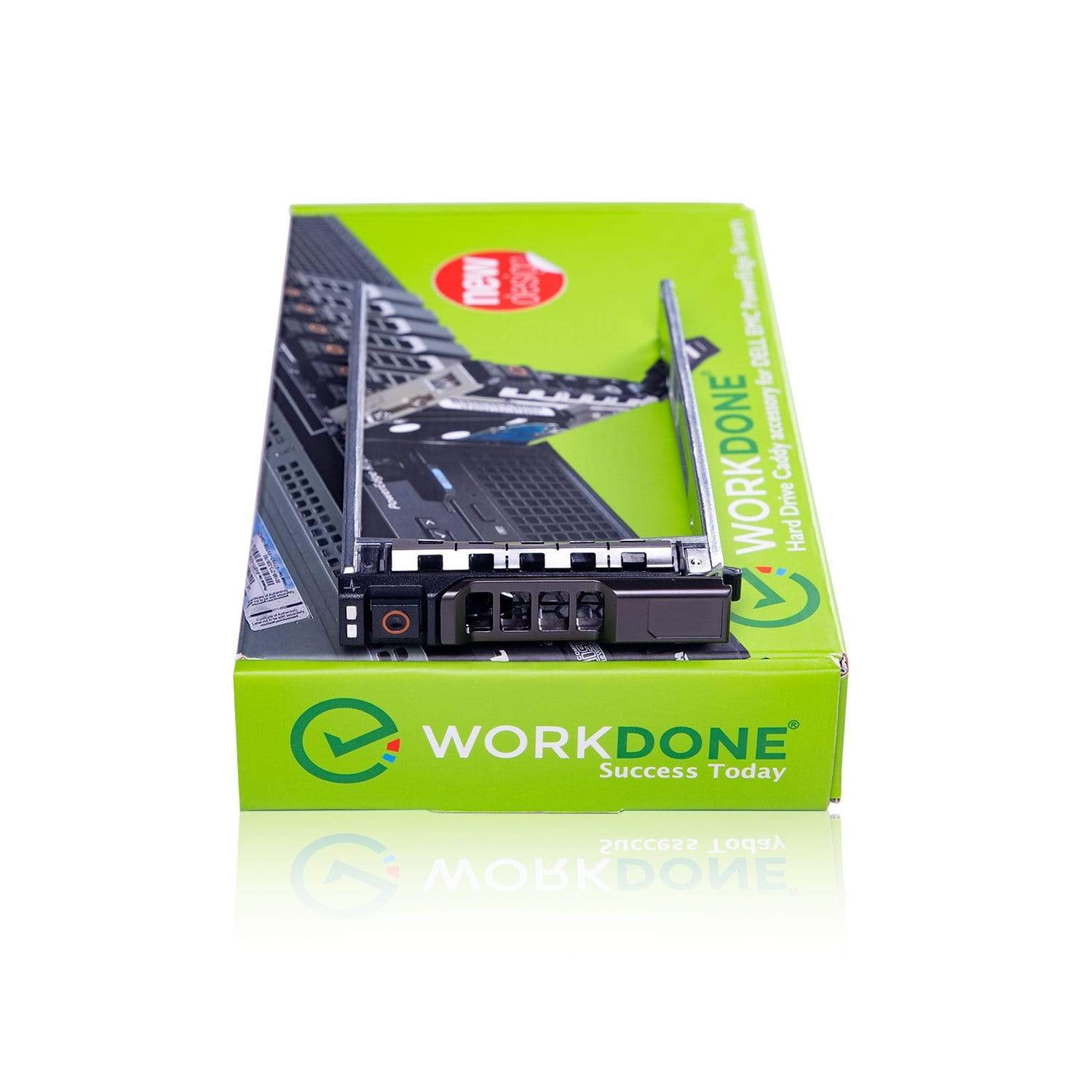 WORKDONE 4-حزمة 8FKXC متوافق 2.5 بوصة العلبة ل Dell PowerEdge ملقمات